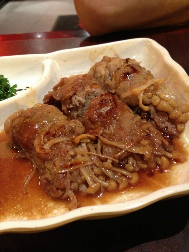 金菇牛肉卷