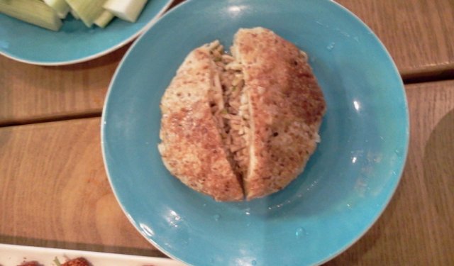 饼子凉面
