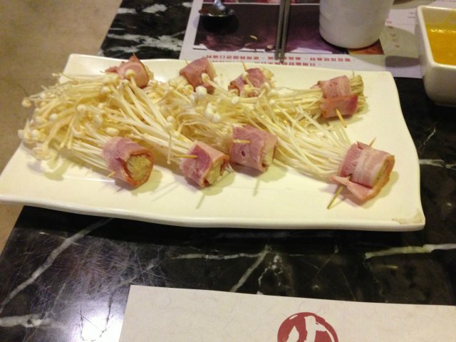 金针菇培根卷