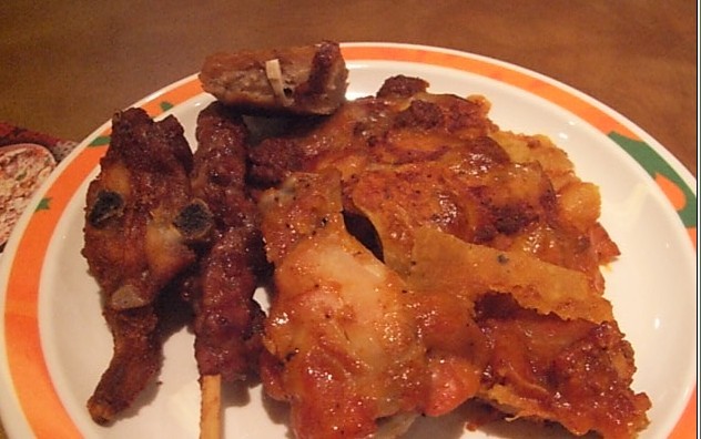 肉食爱好者的盘子