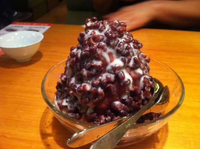 红豆冰沙