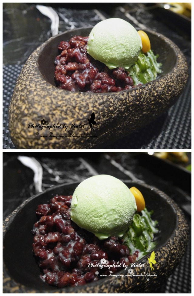 宇治抹茶红豆冰