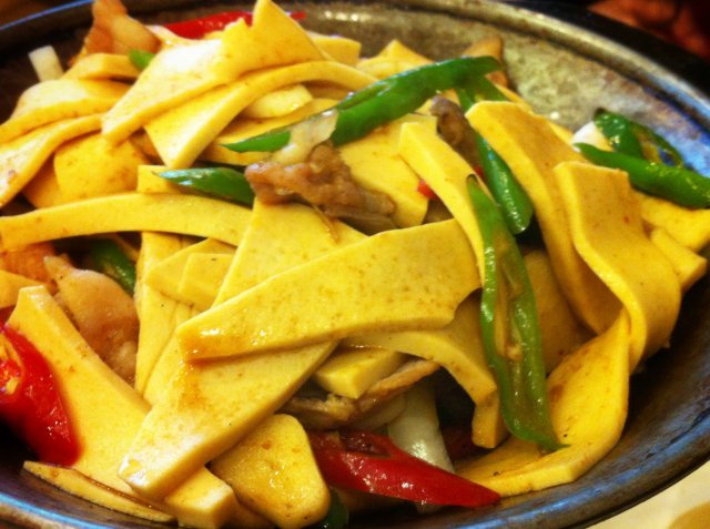干锅千叶豆腐