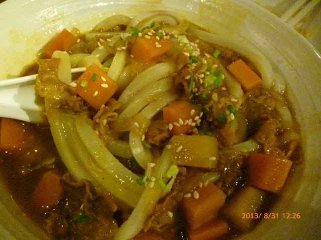 和风咖喱乌冬面
