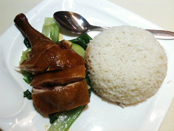 油鸡俾饭