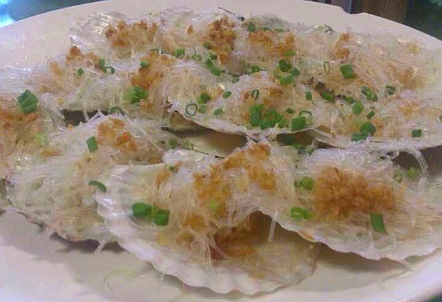 蒜蓉蒸扇贝