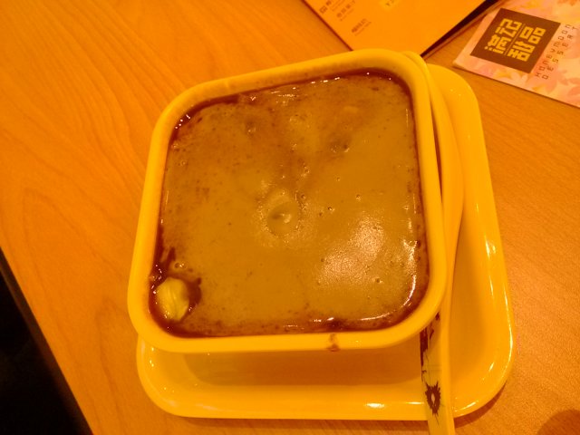 核桃露配红豆沙