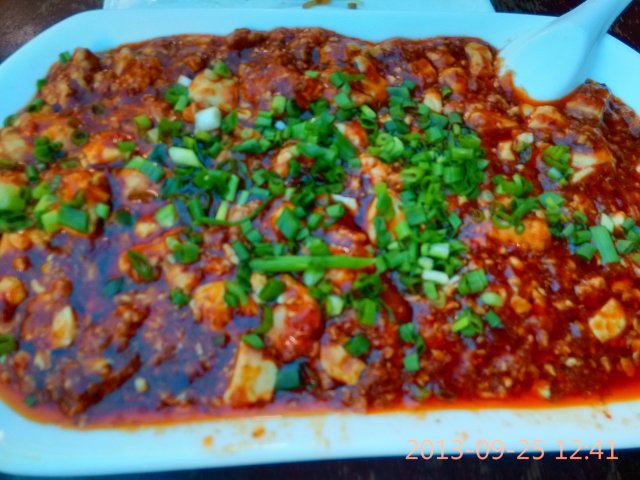 豆腐脑花