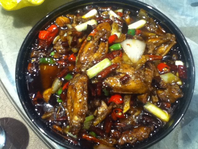 麻辣鸡翅