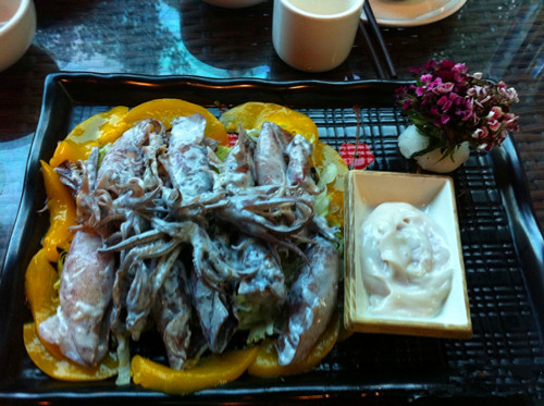 蓝莓膏鱿