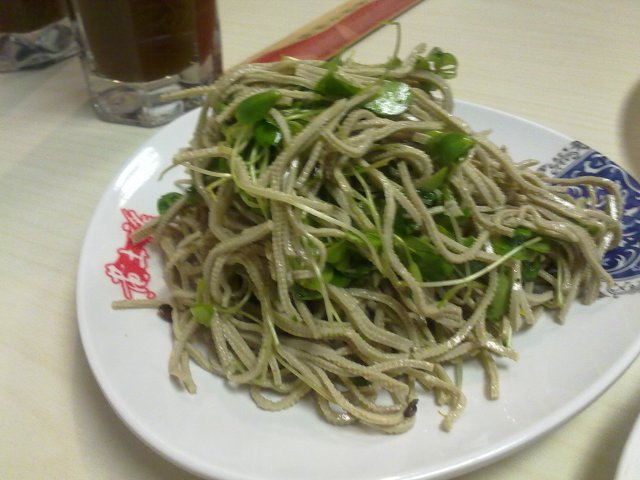 香椿苗豆腐丝
