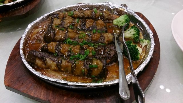 铁板烧汁酿茄子