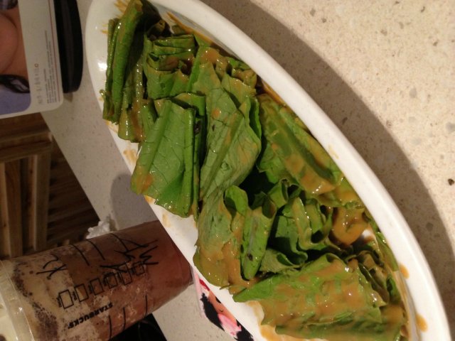 麻酱油麦菜