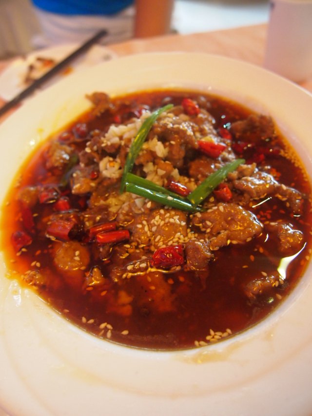 水煮牛肉