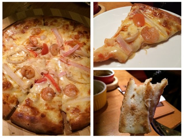 牛仔至尊海鲜披萨