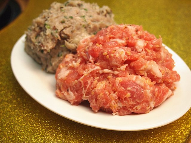 猪颈肉滑&鲮鱼滑