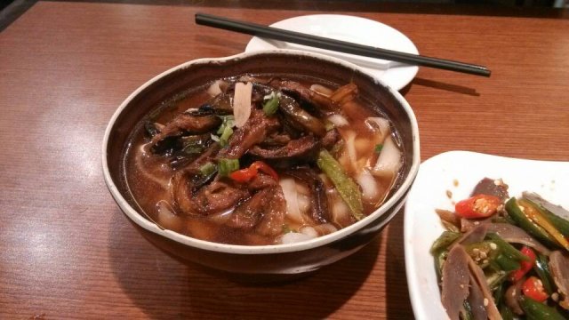 茄子扁豆面
