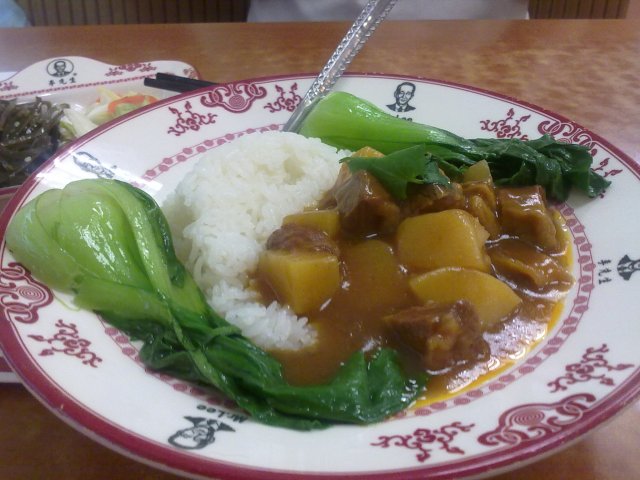 土豆牛肉盖饭