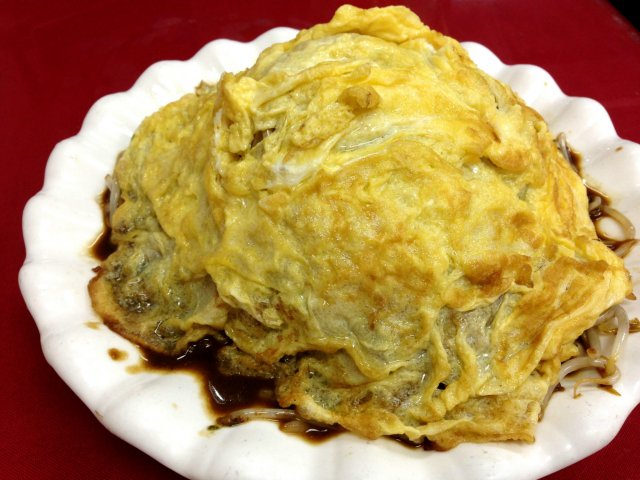 盖帽炒合菜