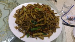 干煸茶树菇