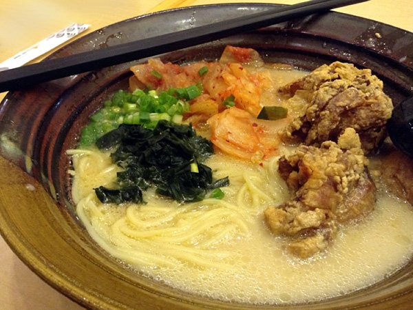 炸鸡拉面