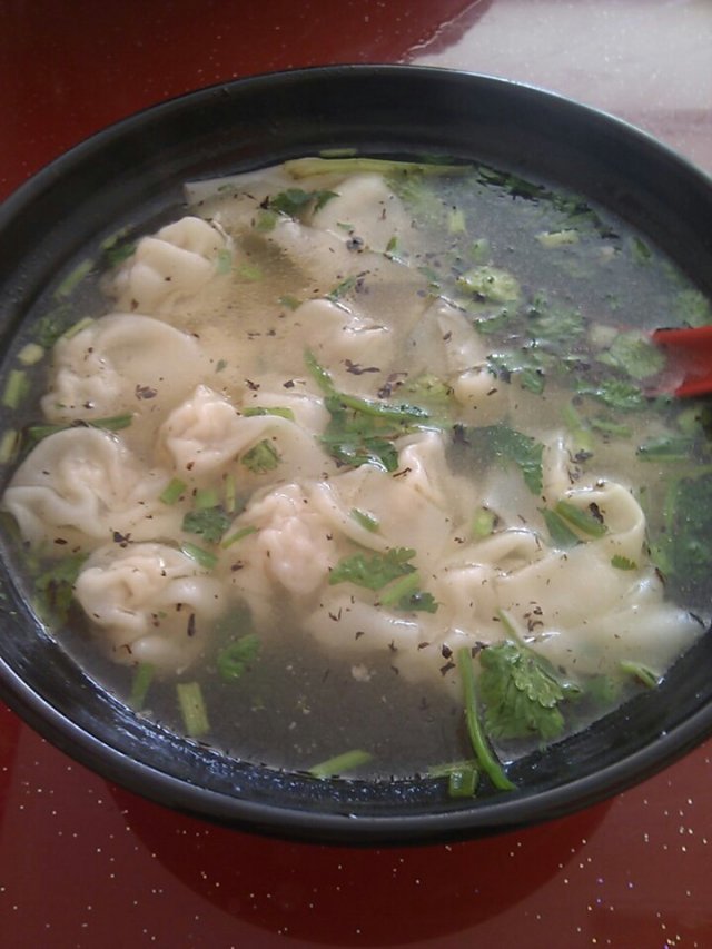 虾仁馄饨