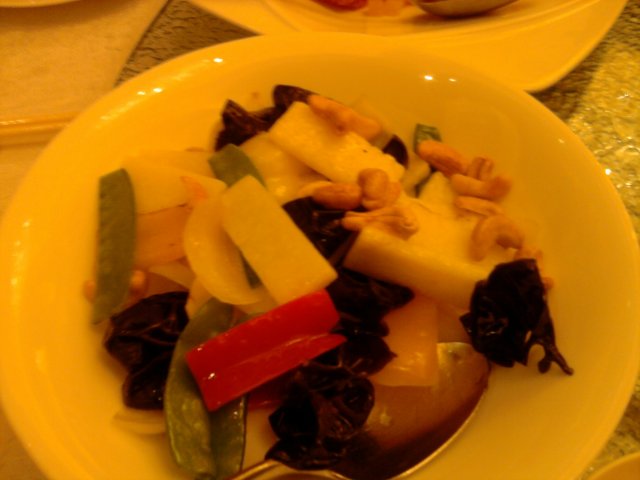 淮山百合炒腰果