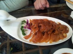 精品烤鸭鸭皮