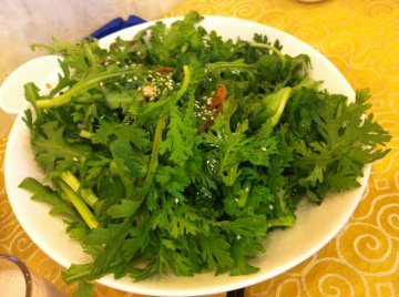 味淋茼蒿菜
