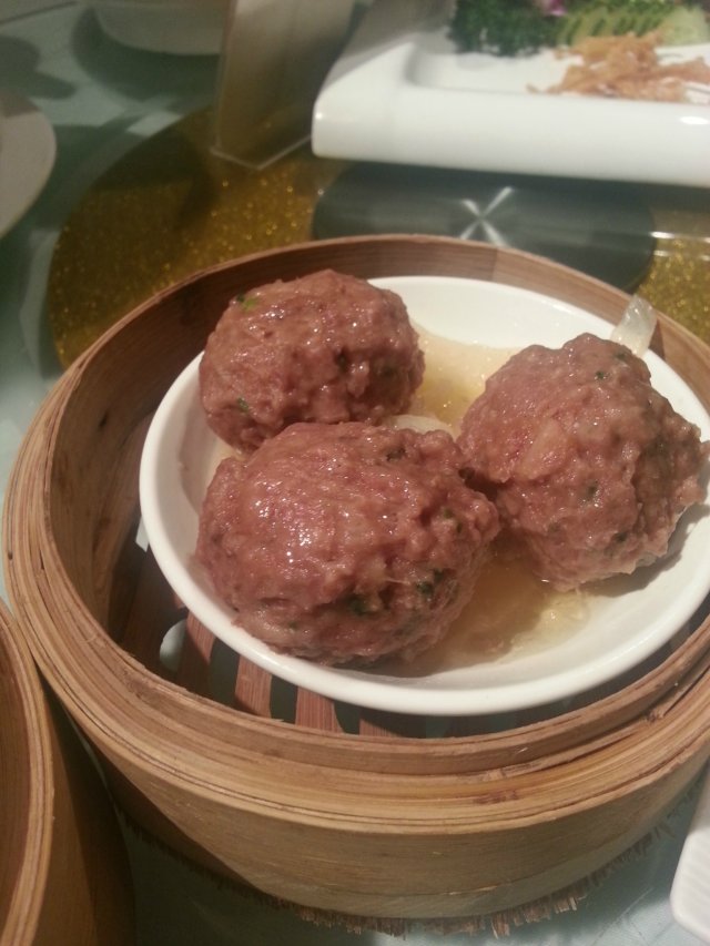 陈皮牛肉球