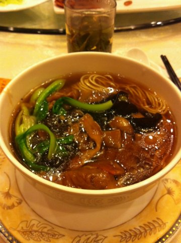 双菇面