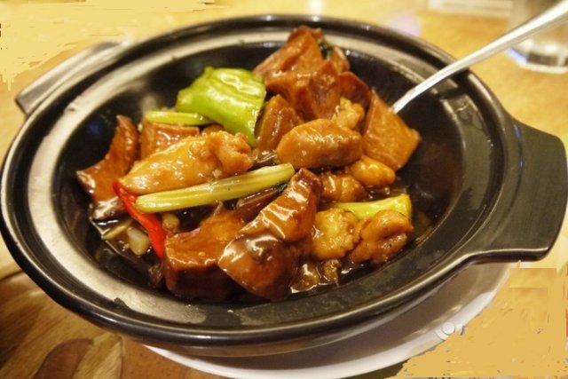 三杯鸡炆杏鲍菇