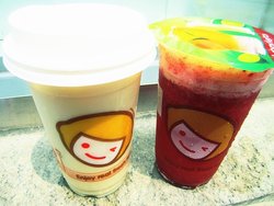 【岩盐芝士青茶】