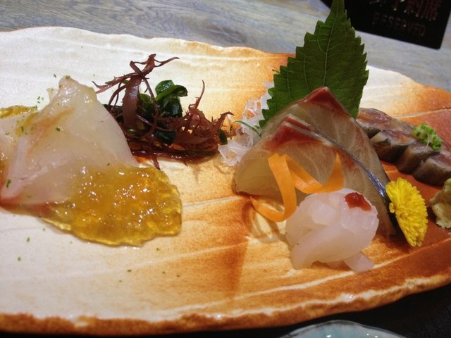 生鱼片真鲷,白干,秋刀鱼,软丝