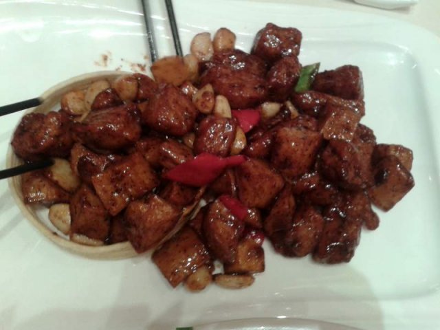 杏鲍菇牛肉粒