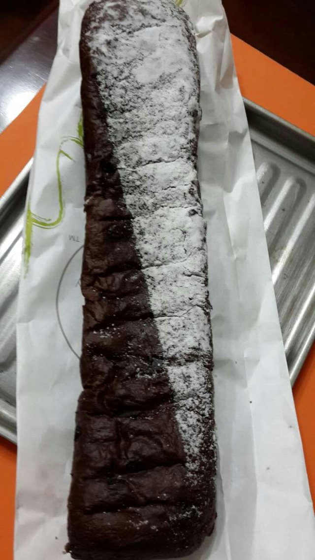 巧克力栗子长条