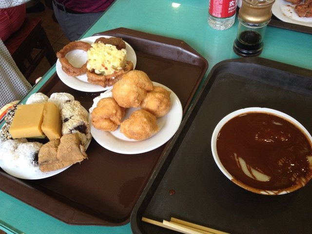炸糕，面茶