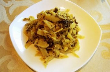 酸菜土豆擦
