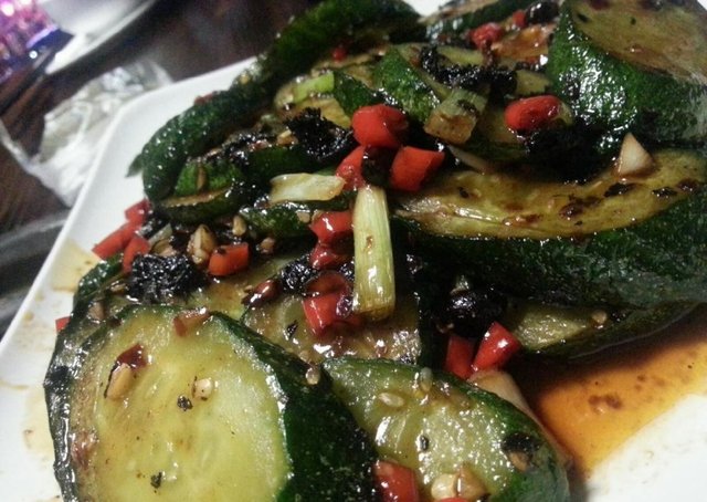 紫苏豆豉炒青瓜