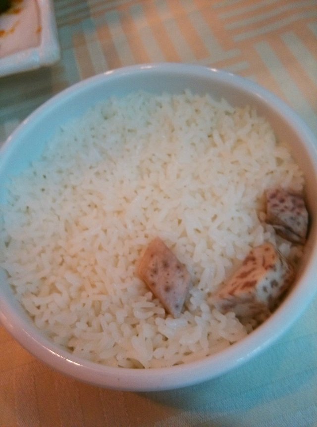 香芋蒸饭