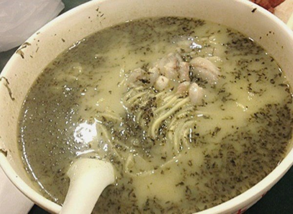 黄鱼煨面