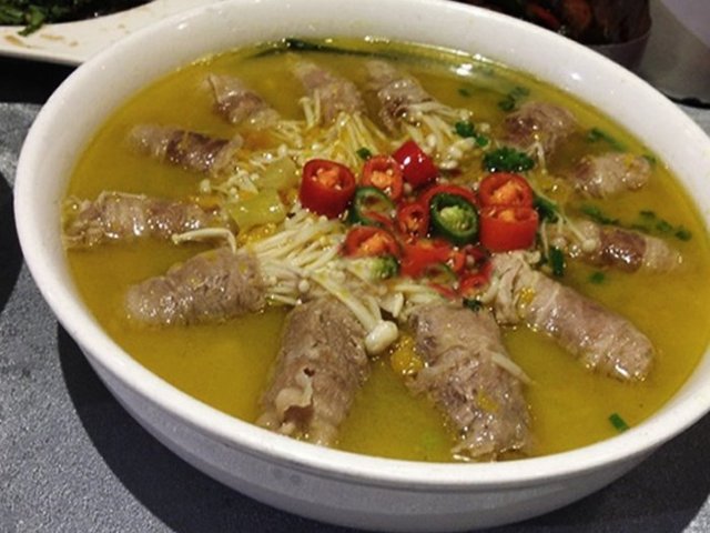 酸辣肥牛卷