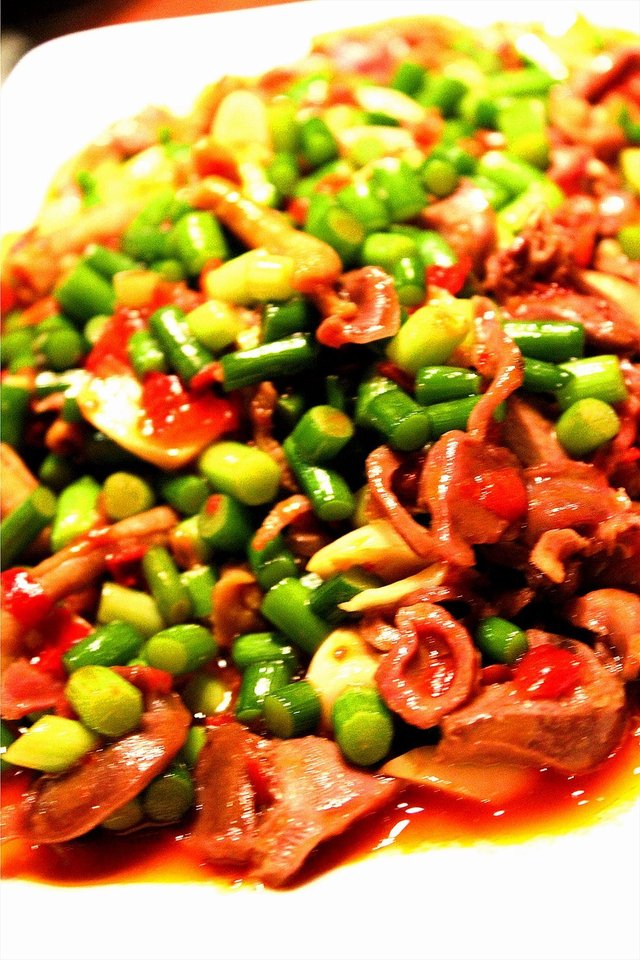 小炒鸡杂