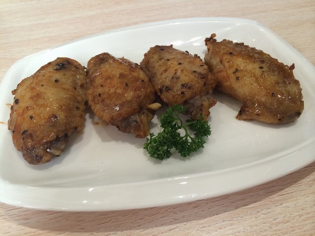 黑椒烤鸡翅