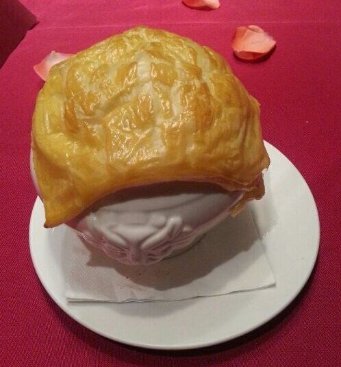 酥皮海鲜清汤
