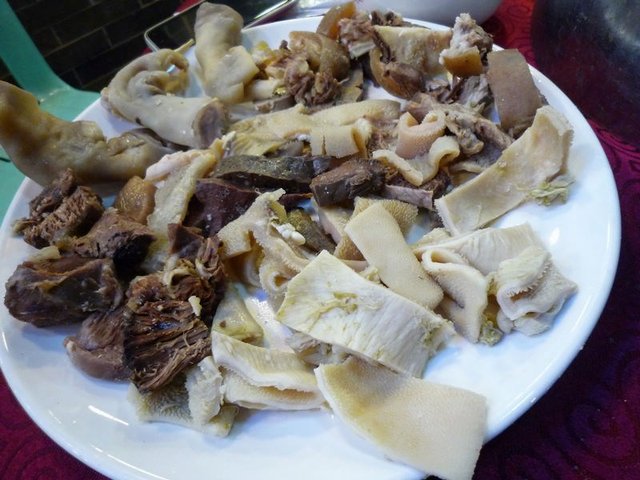 羊杂拼盘