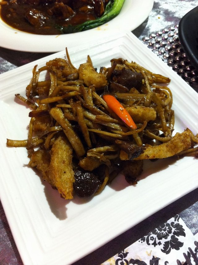 原味茶树菇鳕鱼柳