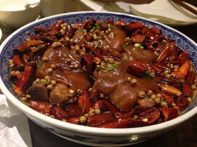 香辣美容蹄