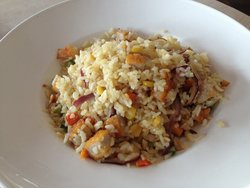黄金脆猪扒炒饭