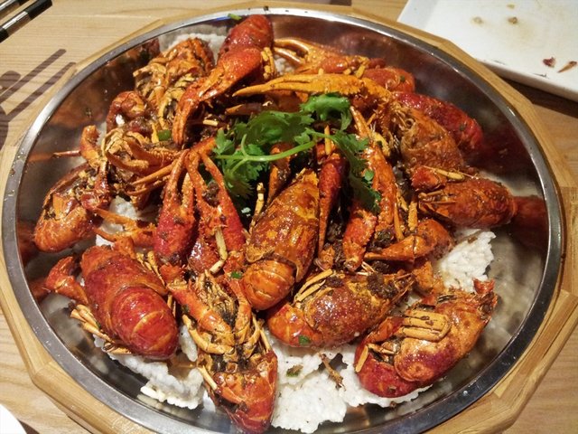 孜然龙虾